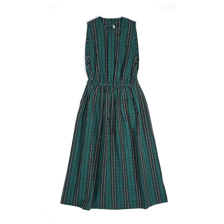 homspun（ホームスパン） C/Lタータン ノースリーブOP タータン