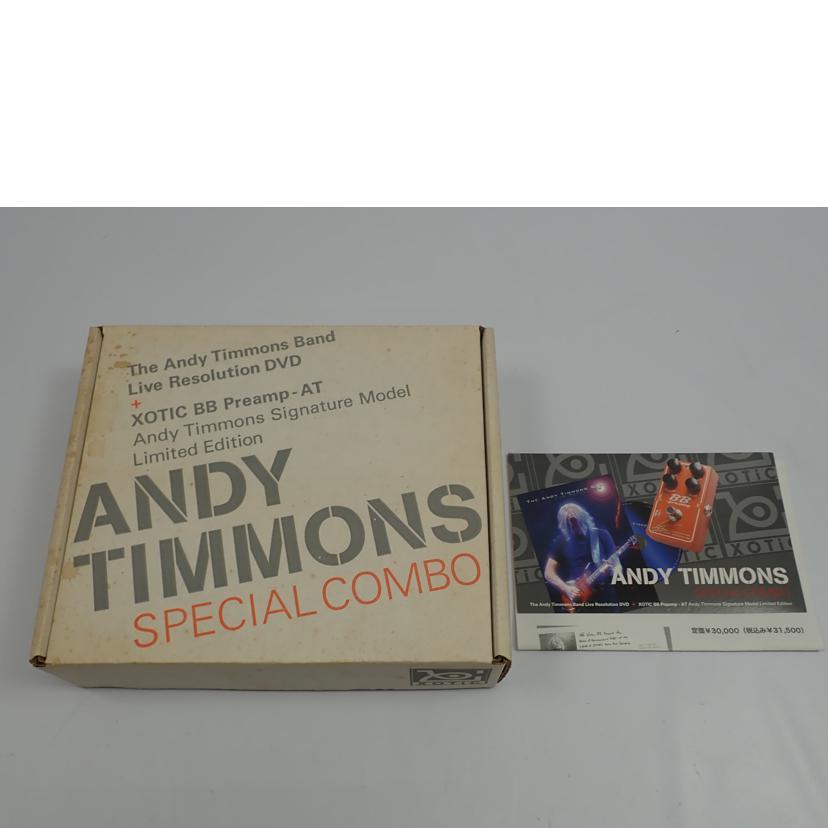 BB Preamp Andy Timmons Edition AT 中古 Xotic BB-preamp-AT Andy Timmons Signature Model “Limited Edition