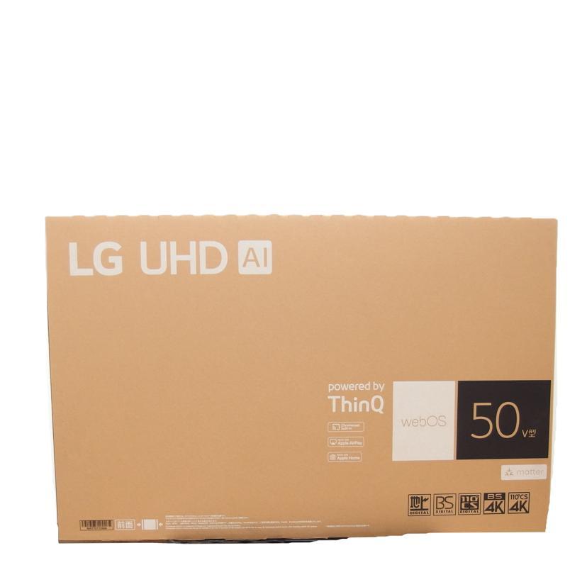 LG LGエレクトロニクス/50V型4K液晶テレビ/50UT801COJB/Sランク/04