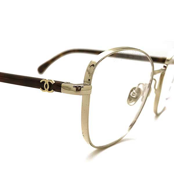 CHANEL（シャネル） メガネフレーム ブランド シャンパンゴールド 眼鏡