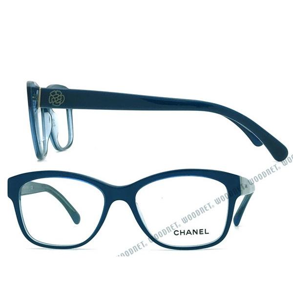 CHANEL（シャネル） メガネフレーム ブランド ブルー 3255-1320