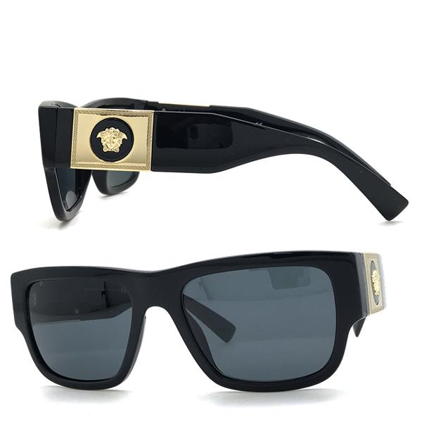 VERSACE（ヴェルサーチェ） ベルサーチ ブランド サングラス ブラック