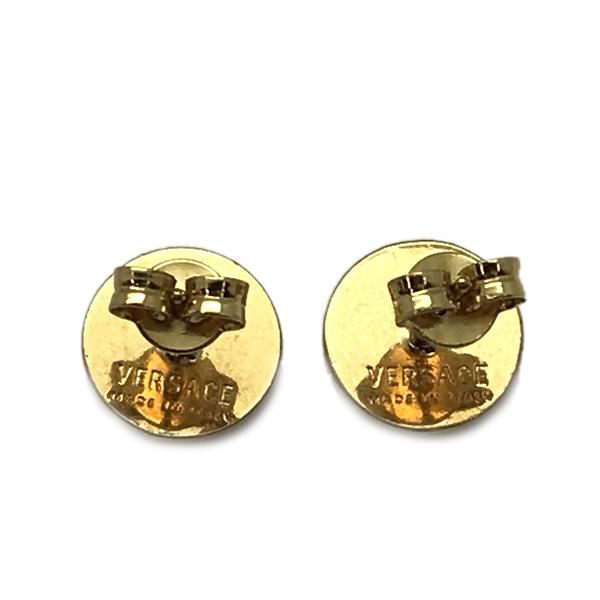 VERSACE（ヴェルサーチェ） ピアス ベルサーチ メドゥーサ ロゴ