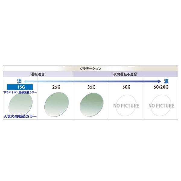 カラーレンズ ブリーズグリーン グラデーション LENS-BZGN-G : WOODNET