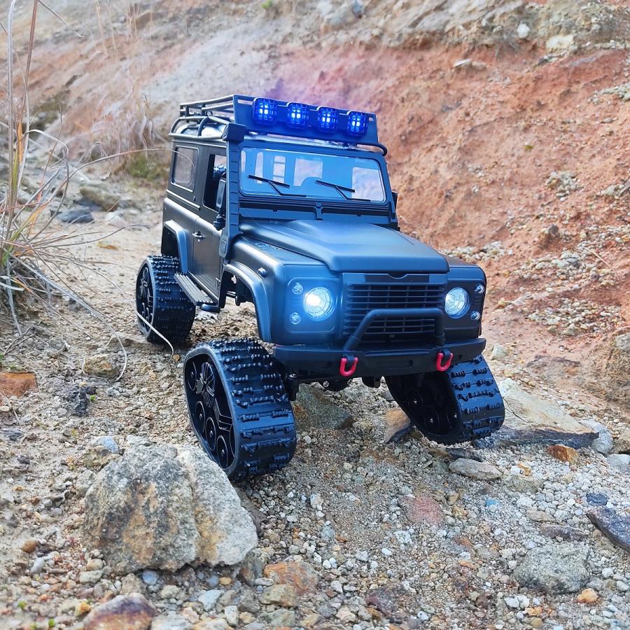 ラジコン ラジコンカー オフロード スケール1/16 四駆 キャタピラー