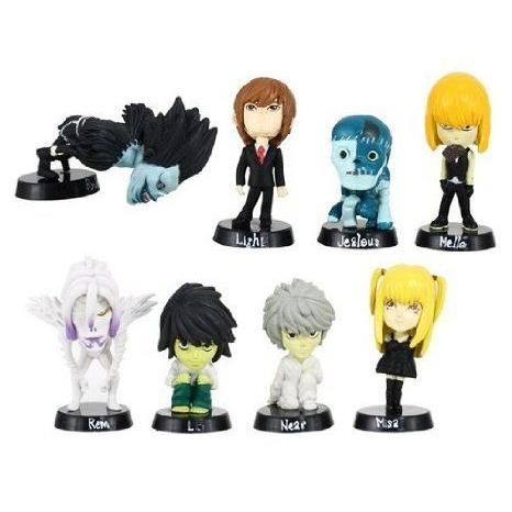 Plastic Death Note (デスノート) Miniature Figurines Set of 10