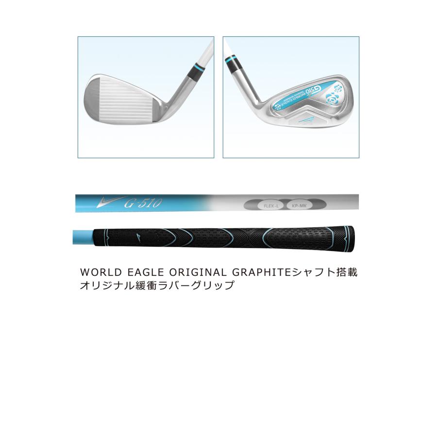 WORLD EAGLE ゴルフクラブセット ワールドイーグル レディース WE-G510