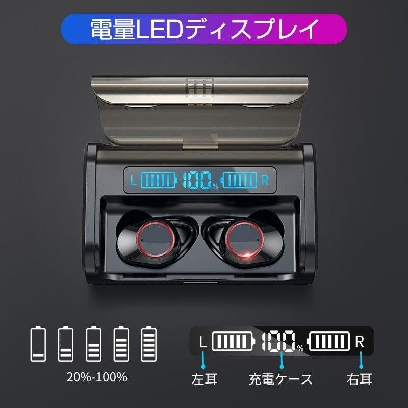 ワイヤレスイヤホン bluetooth5.0 ブルートゥースイヤホン カナル型