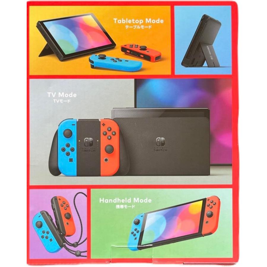 Nintendo Switch 【美品】NintendoSwitch本体 有機EL ネオンブルー