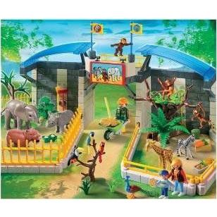 Playmobil(プレイモービル) 5921 小さい動物園と動物たち : ワールド