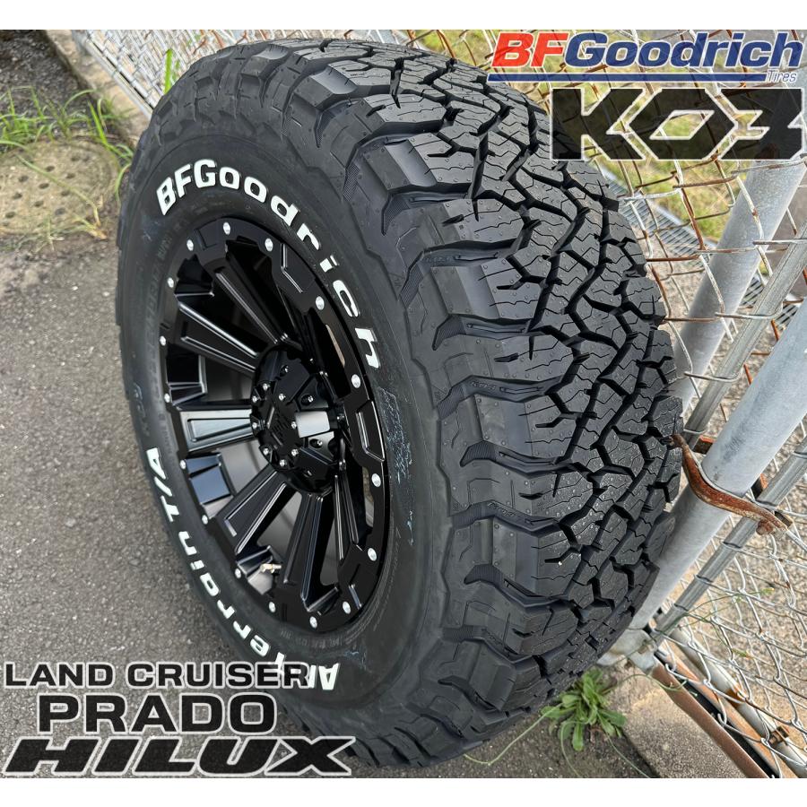 BFグッドリッチ 夏タイヤセット 4本組 純正車高OK ハイラックス サーフ