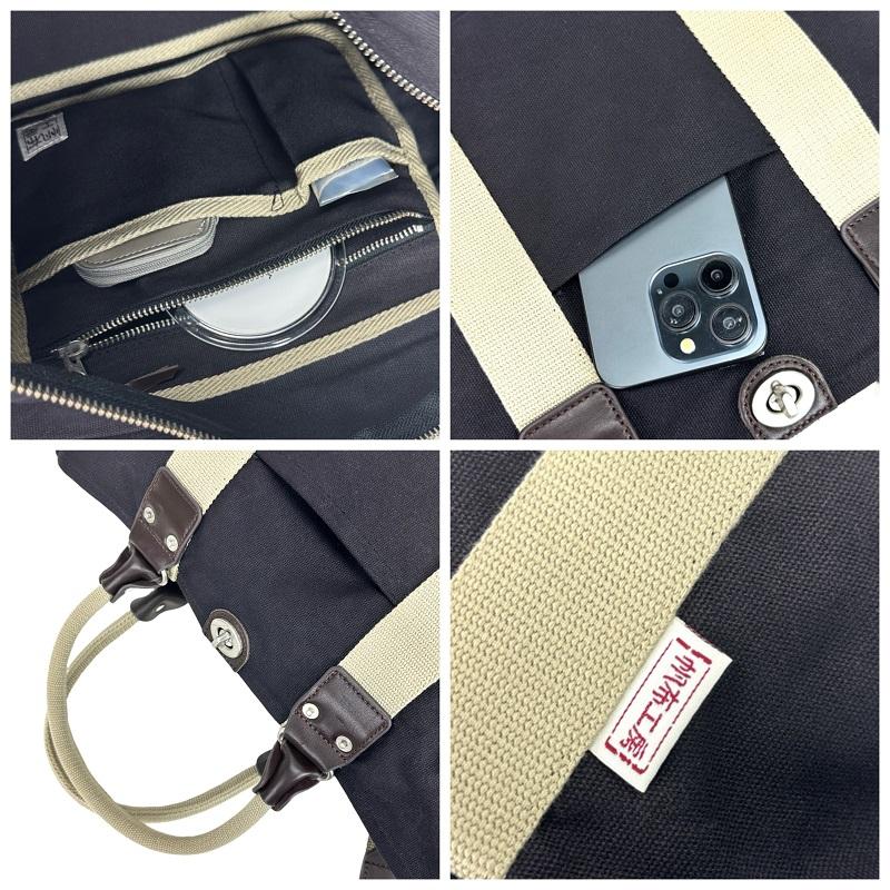 帆布工房 はんぷこうぼう TRIPLINE ボストンバッグ ショルダーバッグ