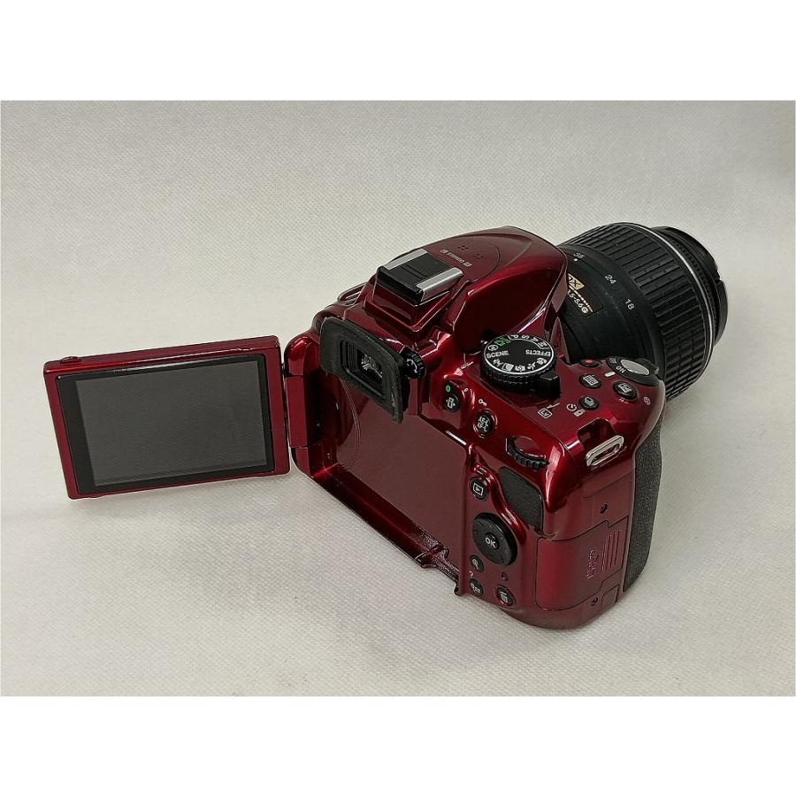 ニコン Nikon デジタル一眼レフカメラ D5200 赤 : ワットマン Yahoo