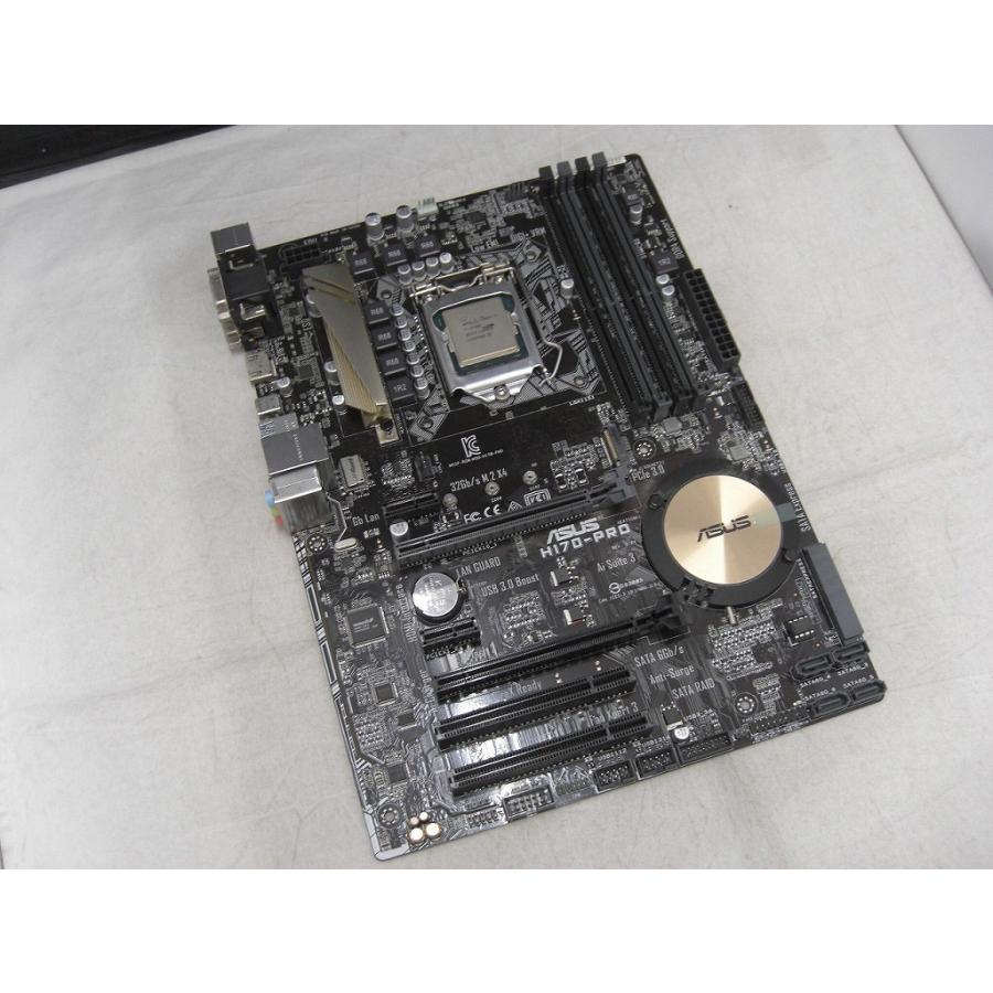 エイスース+インテル ASUS+Intel マザーボード+CPU H170-PRO+core i7