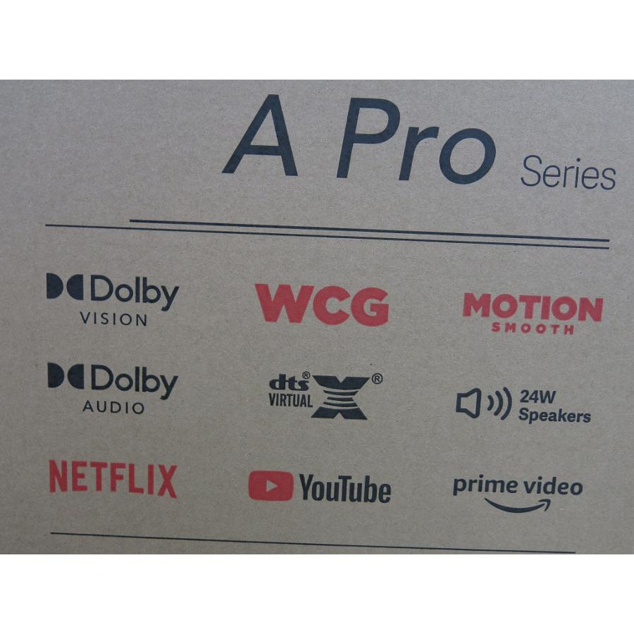 未使用・開封済み】 シャオミ Xiaomi 43インチ チューナーレステレビ