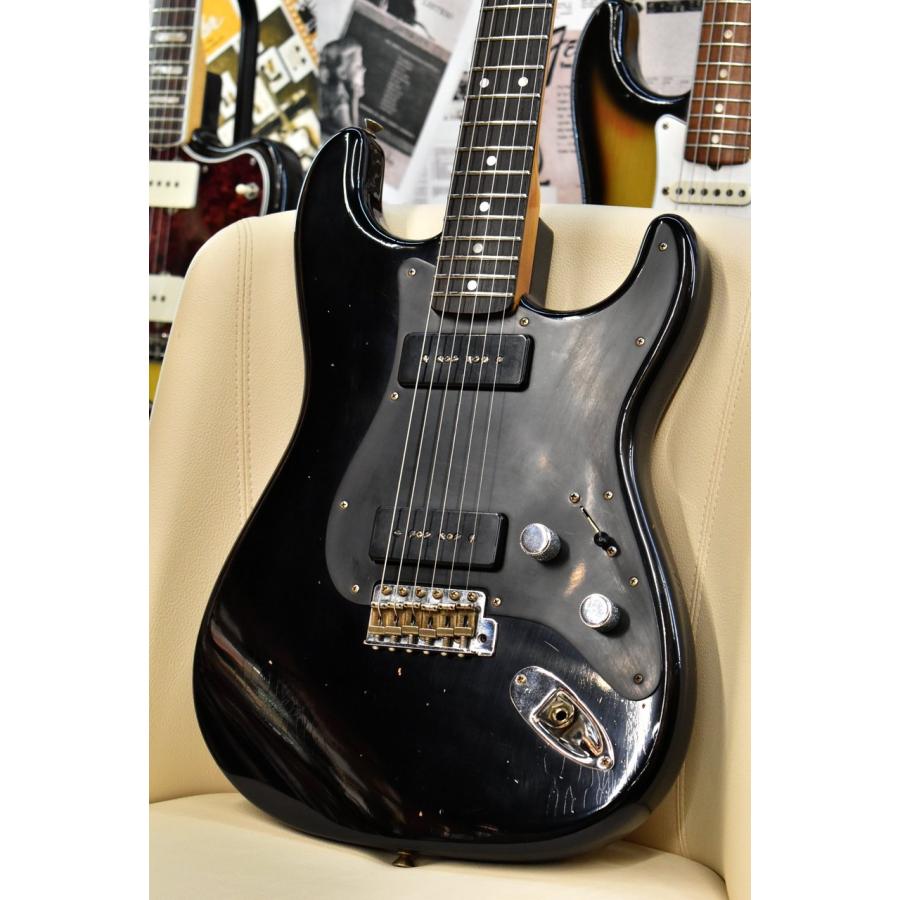 Fender Custom Shop LTD Dual P-90 Stratocaster J.Relic Aged Black