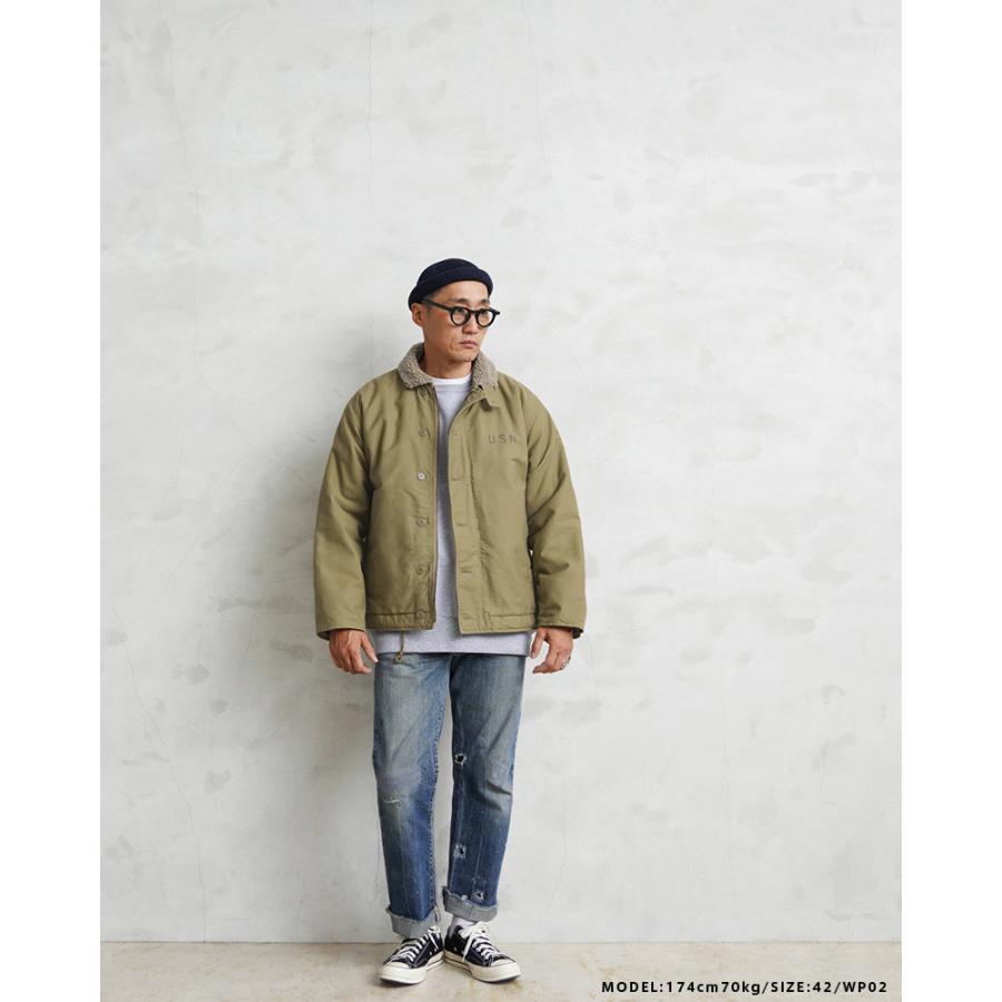 WAIPER.inc ワイパーインク 米海軍 U.S.NAVY N-1 デッキジャケット