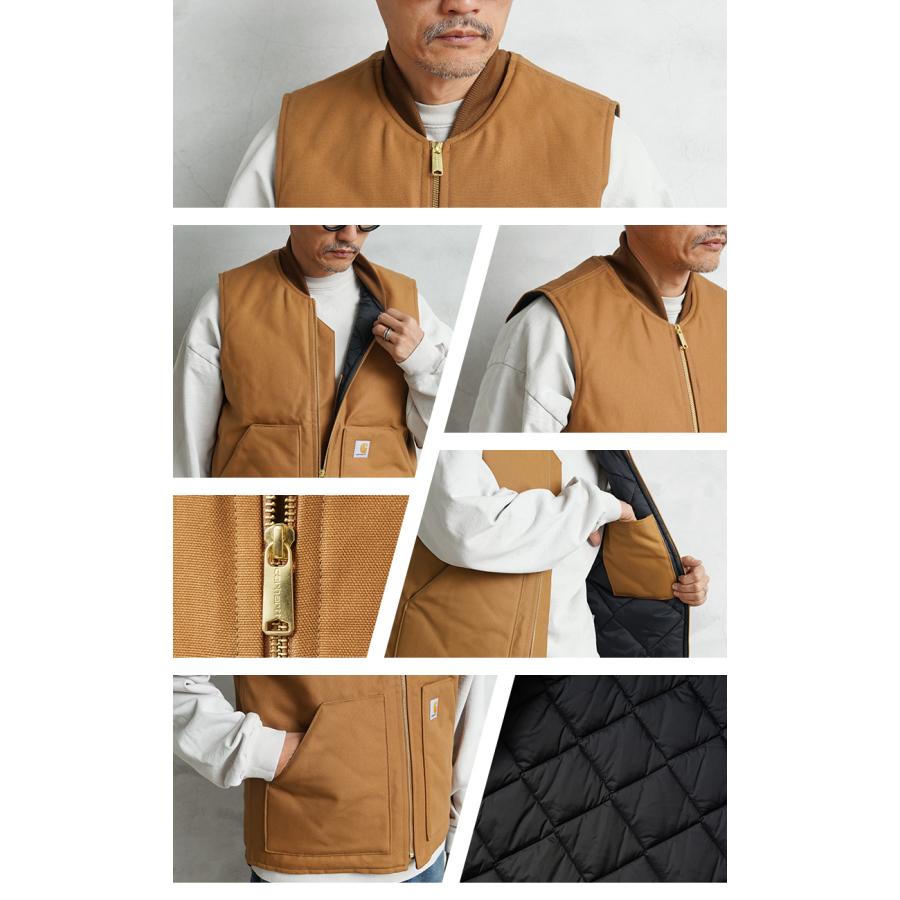 Carhartt（カーハート） 0V0001 ARCTIC キルトライニング ダックベスト
