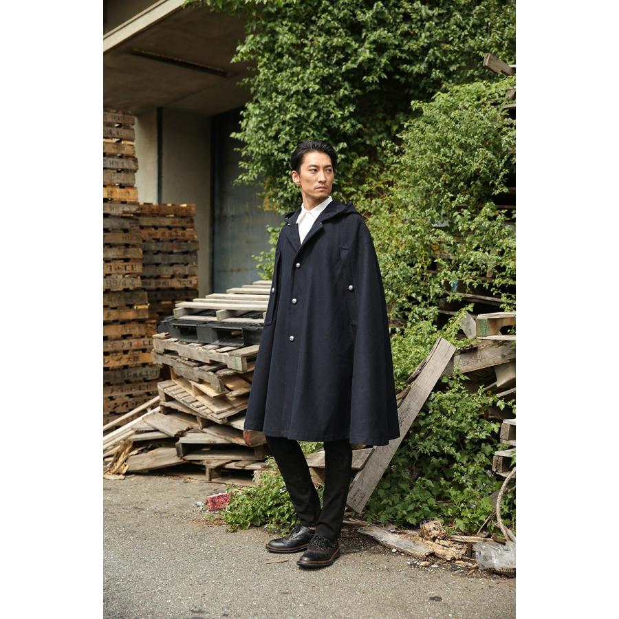 WAIPER.inc フランス軍 ウールケープ（マント ポンチョ）WAIPER.inc