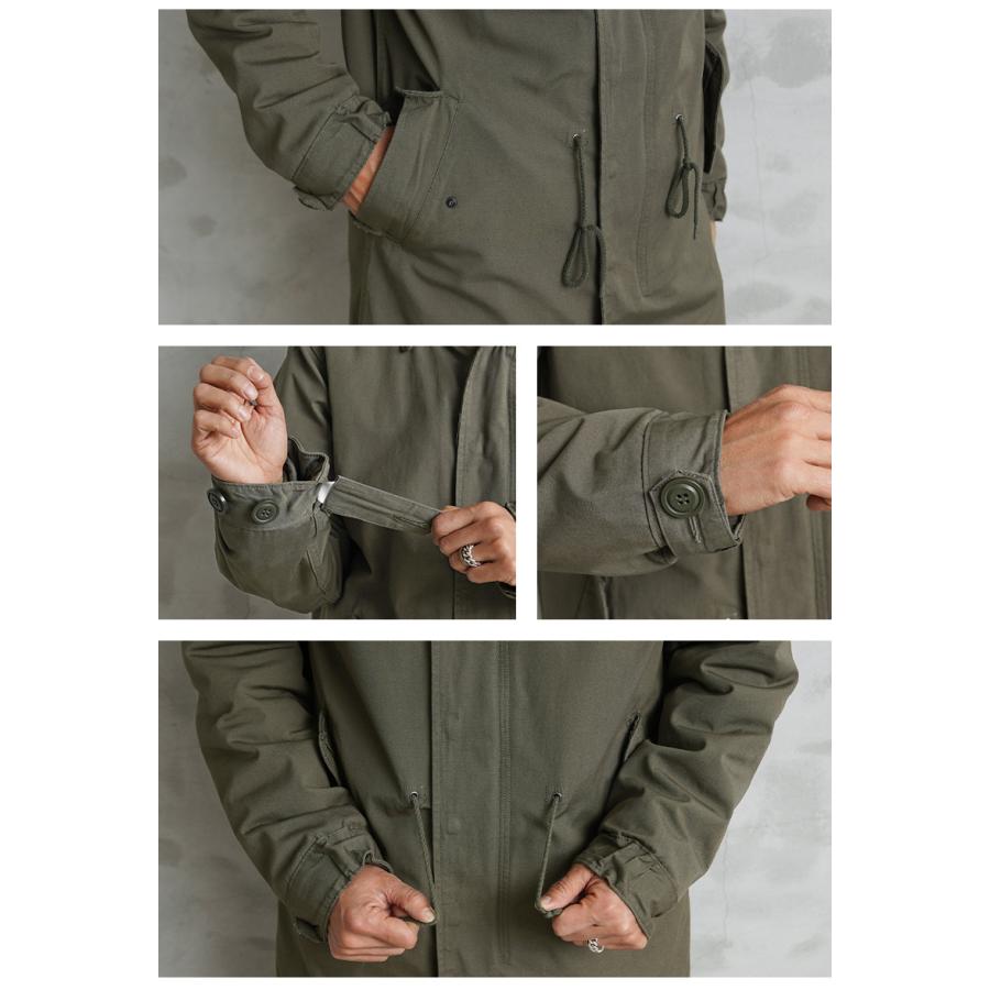 HOUSTON（ヒューストン） WAIPER別注 M-51パーカ モッズコート NARROW