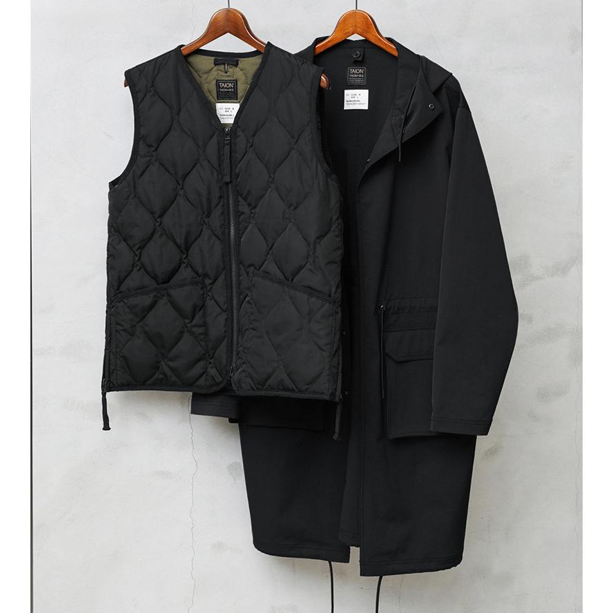 TAION（タイオン） TAION-CR22ML+001ZML-1 CR LINE フーデッドコート