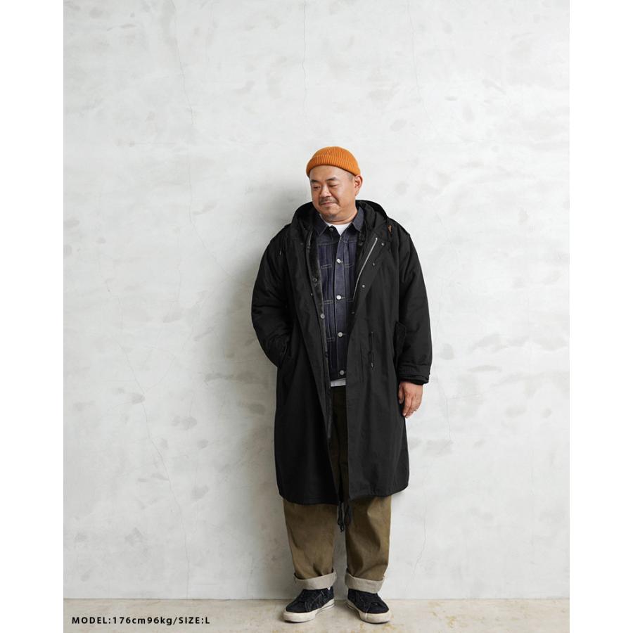 HOUSTON（ヒューストン） モッズコート メンズ M-51パーカ アウター