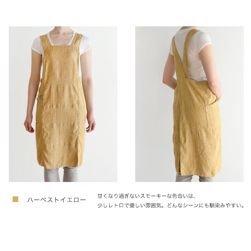 リーノエリーナ Lino e Lina リネン フルエプロン アニタ Anitaギフト