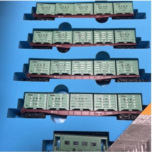 マイクロエース チキ5000・ヨ5000 コンテナ車「たから号」8両セット