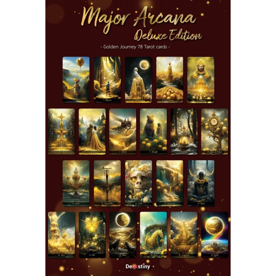 タロットカード Deckstiny ゴールデン ジャーニー タロット