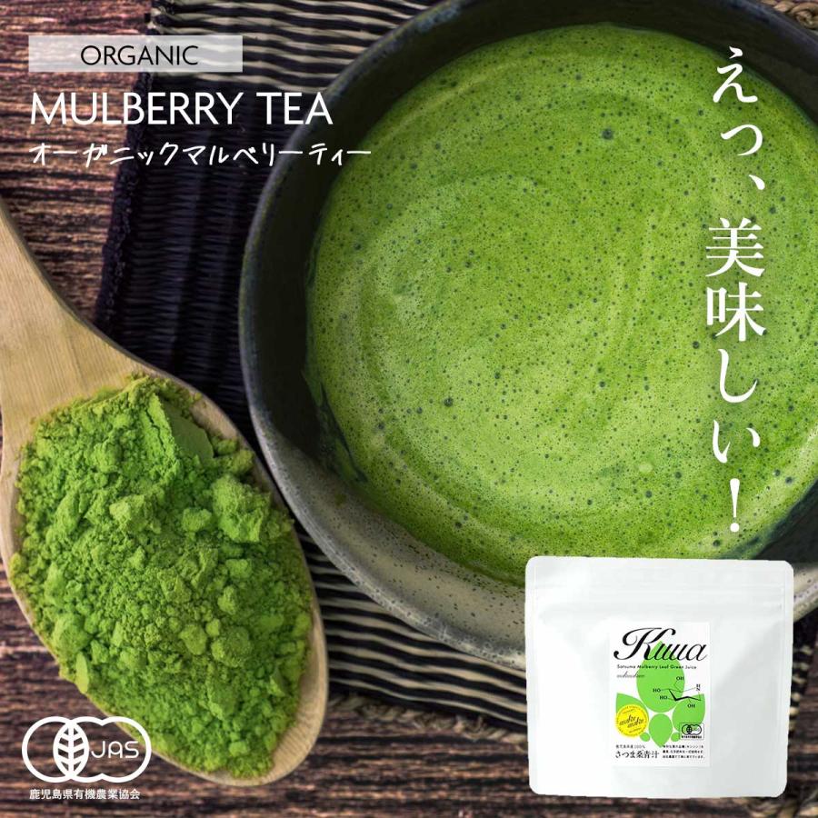 さつま桑青汁 オーガニック 有機 JAS 国産 鹿児島県産 100g 桑の葉茶