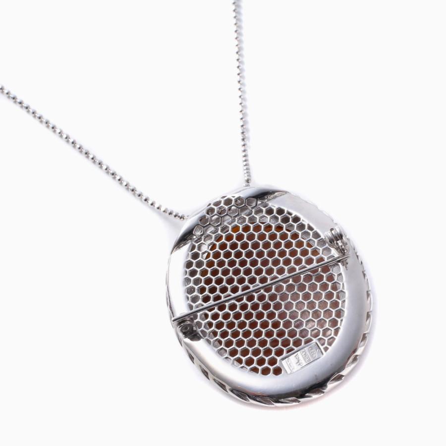 カメオペンダント カメオブローチ シルバーペンダント シェルカメオ