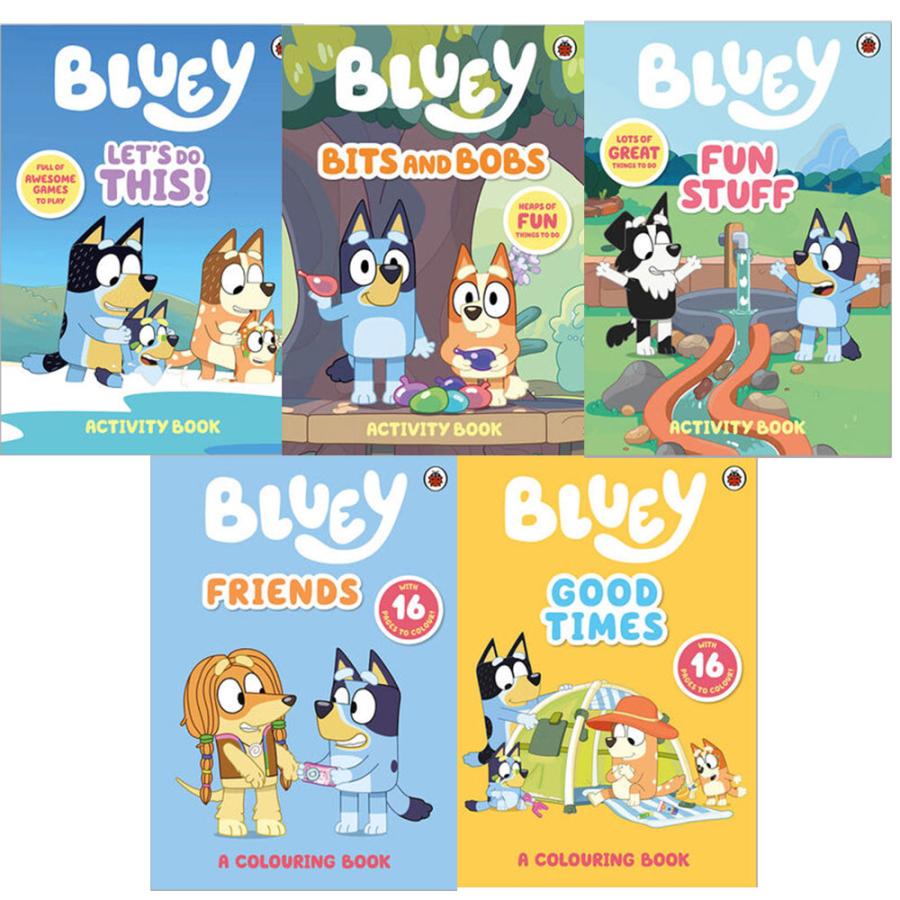 ブルーイとえいごであそぼう！英語ワークなど5冊セット : 子供英語のぽ