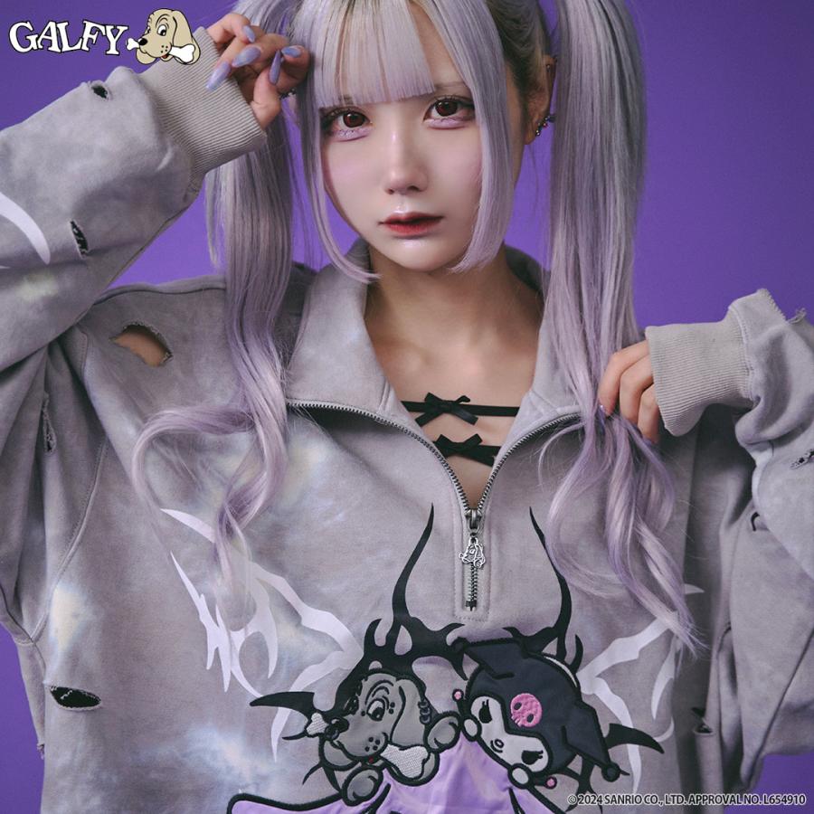 GALFY（ガルフィー） クロミ × コラボ イルガルフィームラ染めハーフ