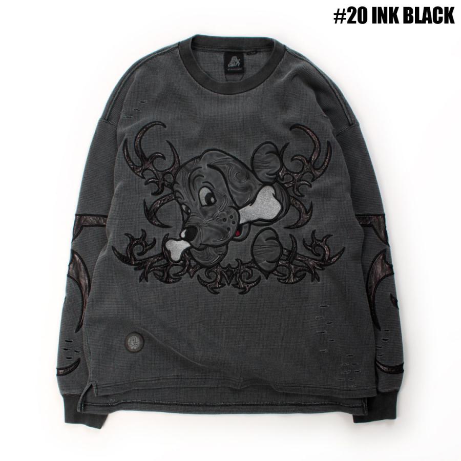 GALFY（ガルフィー） 汚れ部族ワッフルロンTee 長袖 Tシャツ 161045