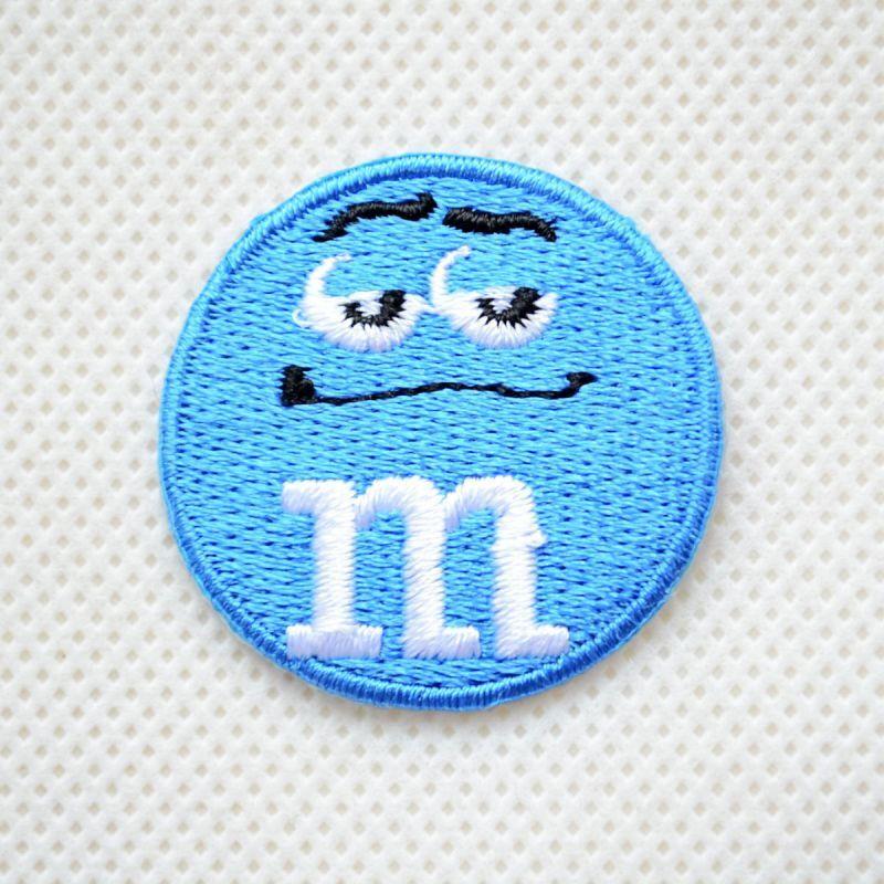 エムズ ワッペン アイロン おしゃれ 刺繍 ワッペン M&M's