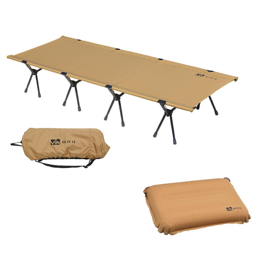 WAQ 【お得なセット価格】WAQ 2way ワイドコット ピローセット 【1年