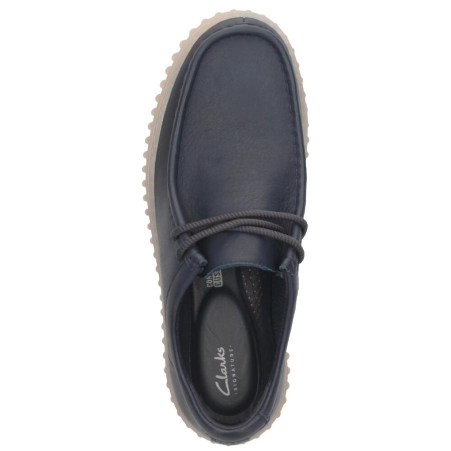Clarks（クラークス） レザー スエード スニーカー メンズ Torhill Lo