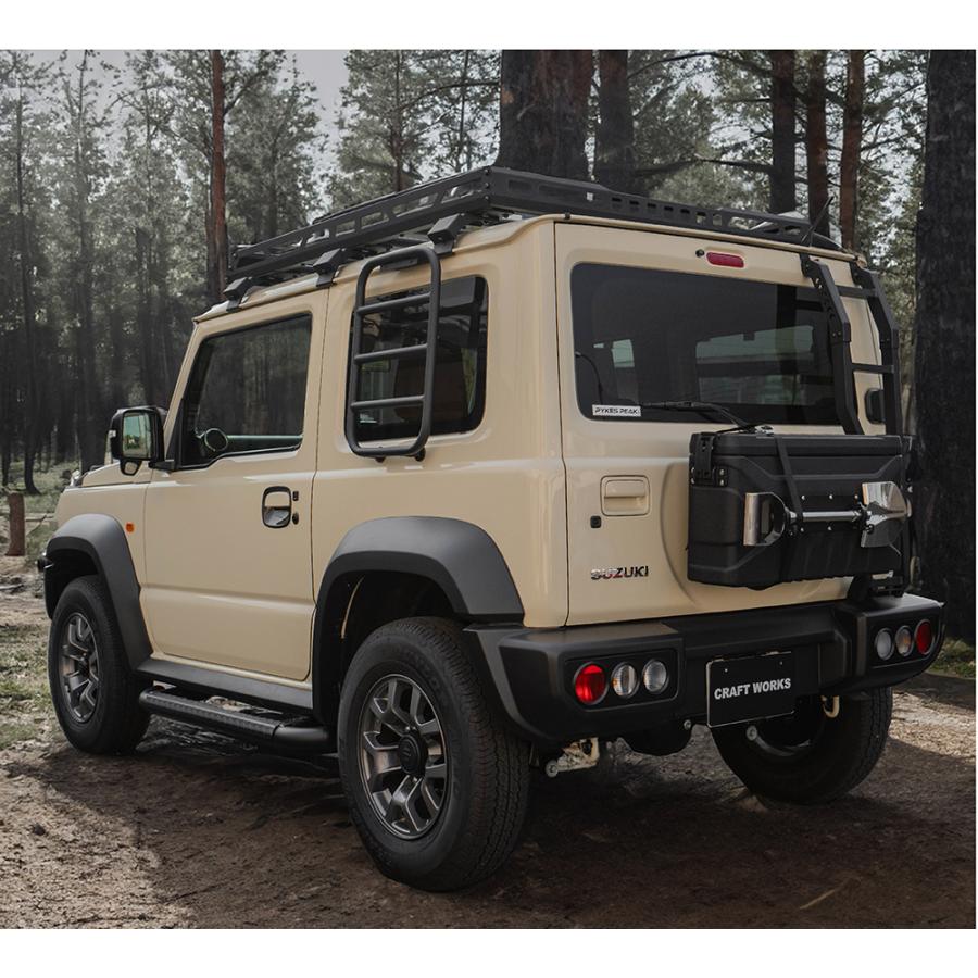 ジムニー サイドラダー ジムニーシエラ リアラダー JB64 JB74 W