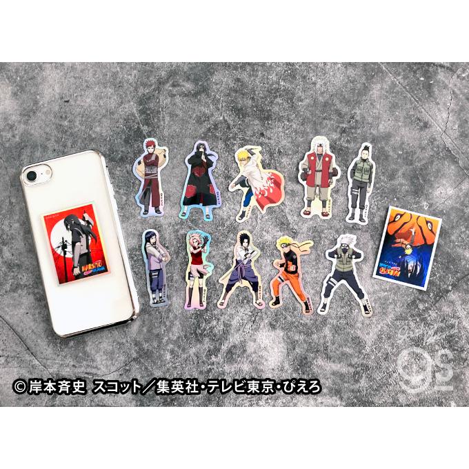 NARUTO-ナルト- 疾風伝 ダイカットビニールステッカー(ホログラム) 自
