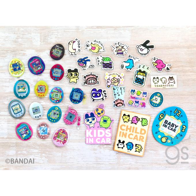 たまごっち クリアステッカー Original Tamagotchi Flames ゲーム