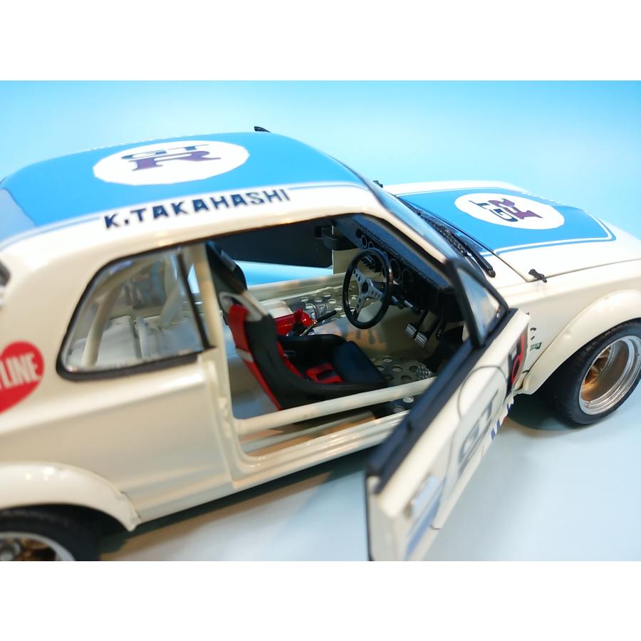 京商 1/18 日産 スカイライン 2000 GT-R ハコスカ レーシング ブルー
