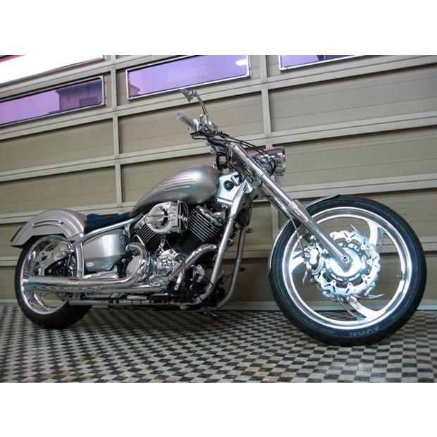 KENTEC（ケンテック） 極太フレアカット2IN1マフラー 110Φ ドラッグ