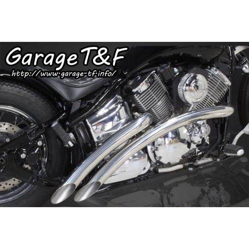 Garage T＆F ガレージ ベントマフラータイプ1 仕上げ：バフ仕上げ