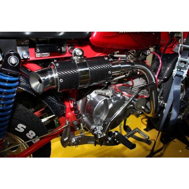 MINIMOTO（ミニモト） モンキーZ50J・REVアップマフラーカーボン製