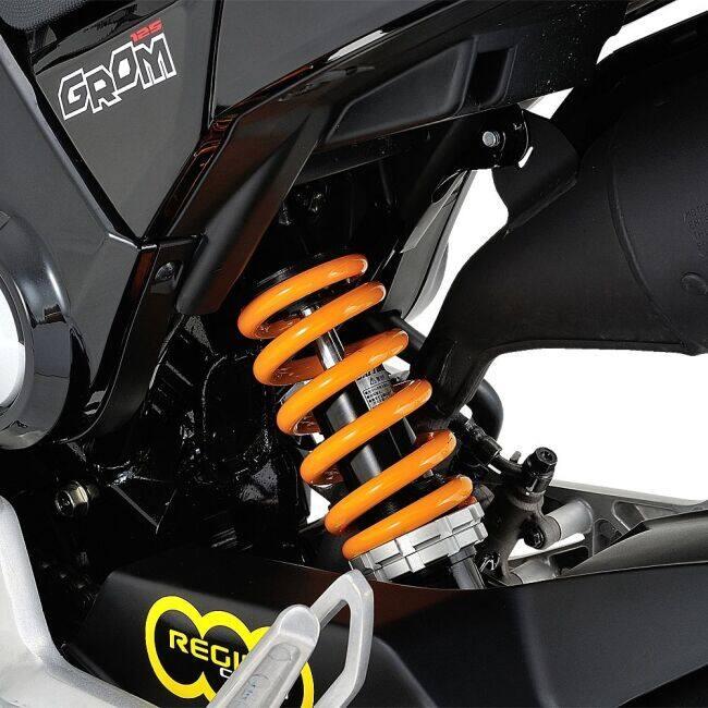 DAYTONA（デイトナ） 強化リアショック スプリングカラー：イエロー