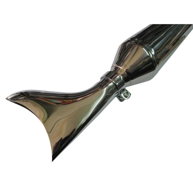 2%er（ツーパーセンター） メガホンフィッシュテールマフラー SR500