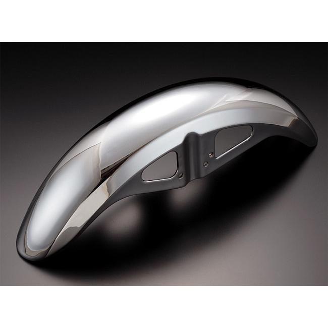 PMC ピーエムシー Z750FX/MK2メッキフロントフェンダー Z1000 (空冷