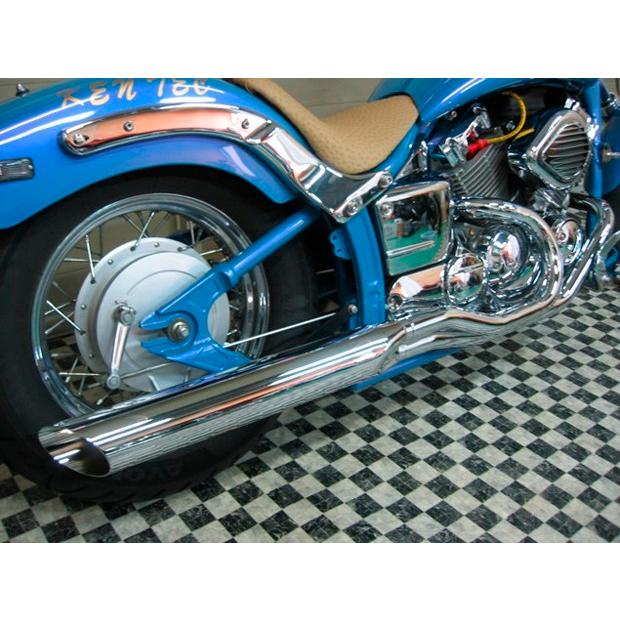 KENTEC（ケンテック） ローライダー2IN1マフラー 90Φ ドラッグスター