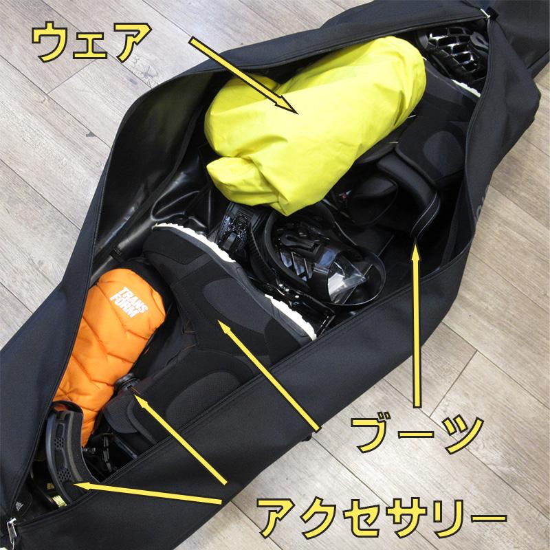 背負えるオリジナル スノーボードケース 3WAY SNOWBOARD CASE 160