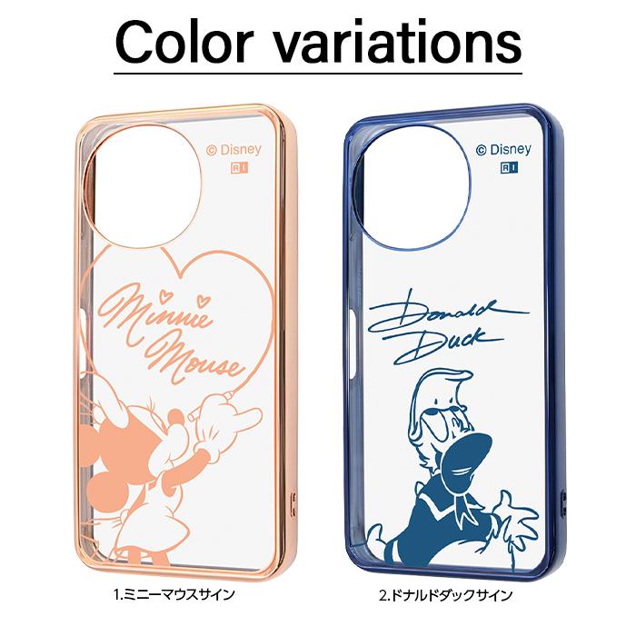 AQUOS sense10 ケース ミニー ドナルド クリア アクオスセンス 10 9